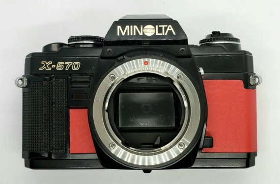 Replacement Leatherette Leather Cover Skin for Various Minolta