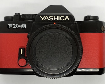 Ersättningsfodral i konstläder för Yashica FX-seriens kameror