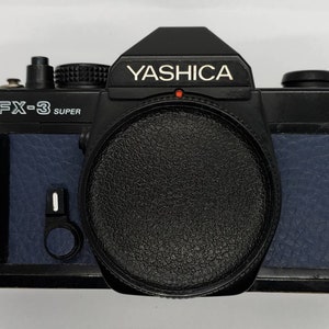 Peau de couverture en cuir de similicuir de remplacement pour les caméras de la série Yashica FX image 2