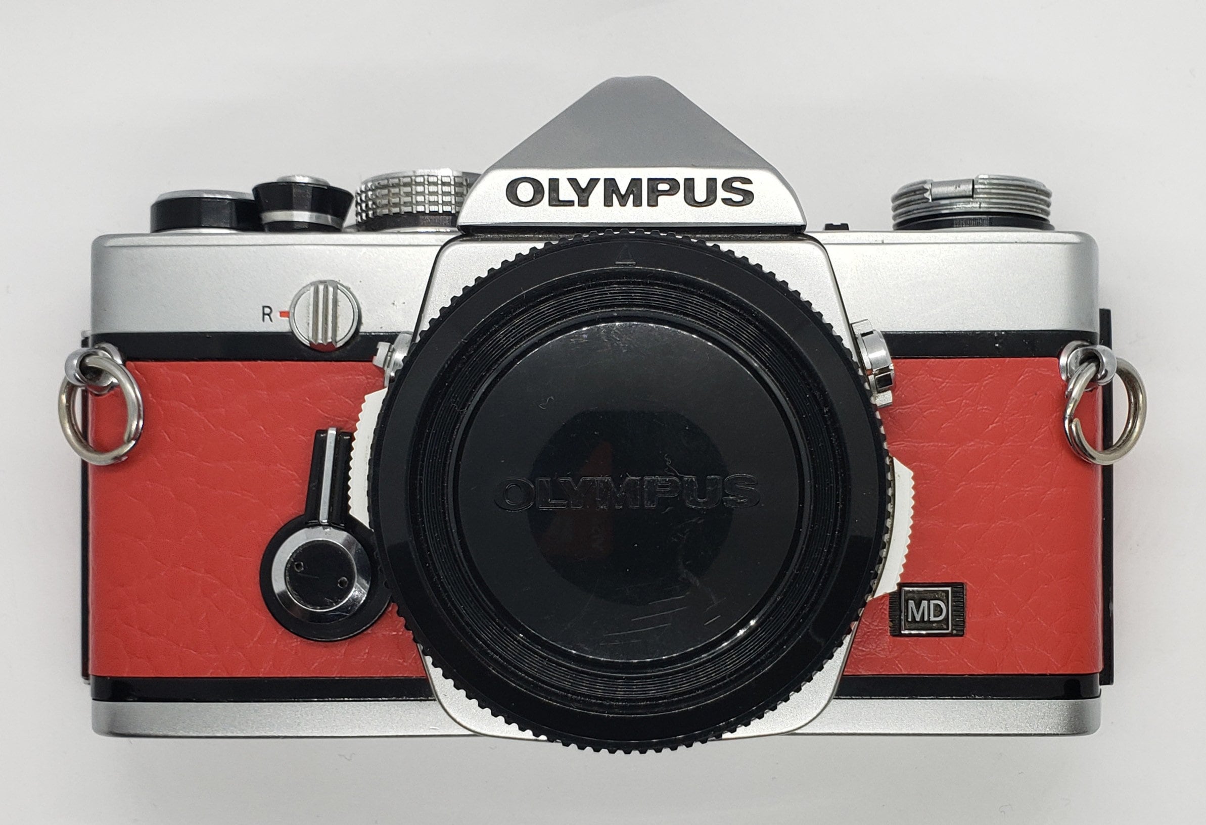 Replacement Leatherette Leather Cover Skin for Olympus OM-1 Replacement Leatherette Leather Cover Skin for Olympus OM-1