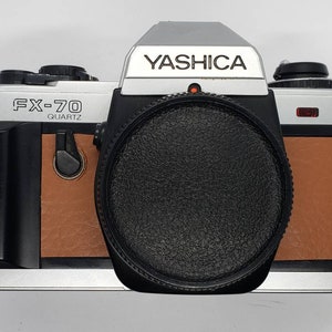 Peau de couverture en cuir de similicuir de remplacement pour les caméras de la série Yashica FX image 3