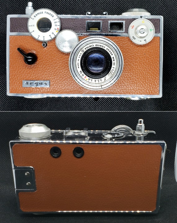 フィルムカメラ argus Matchmatic C3 f3.5 50mm US Amazon.com : Argus C3 50mm f/3.5 rangefinder Camera