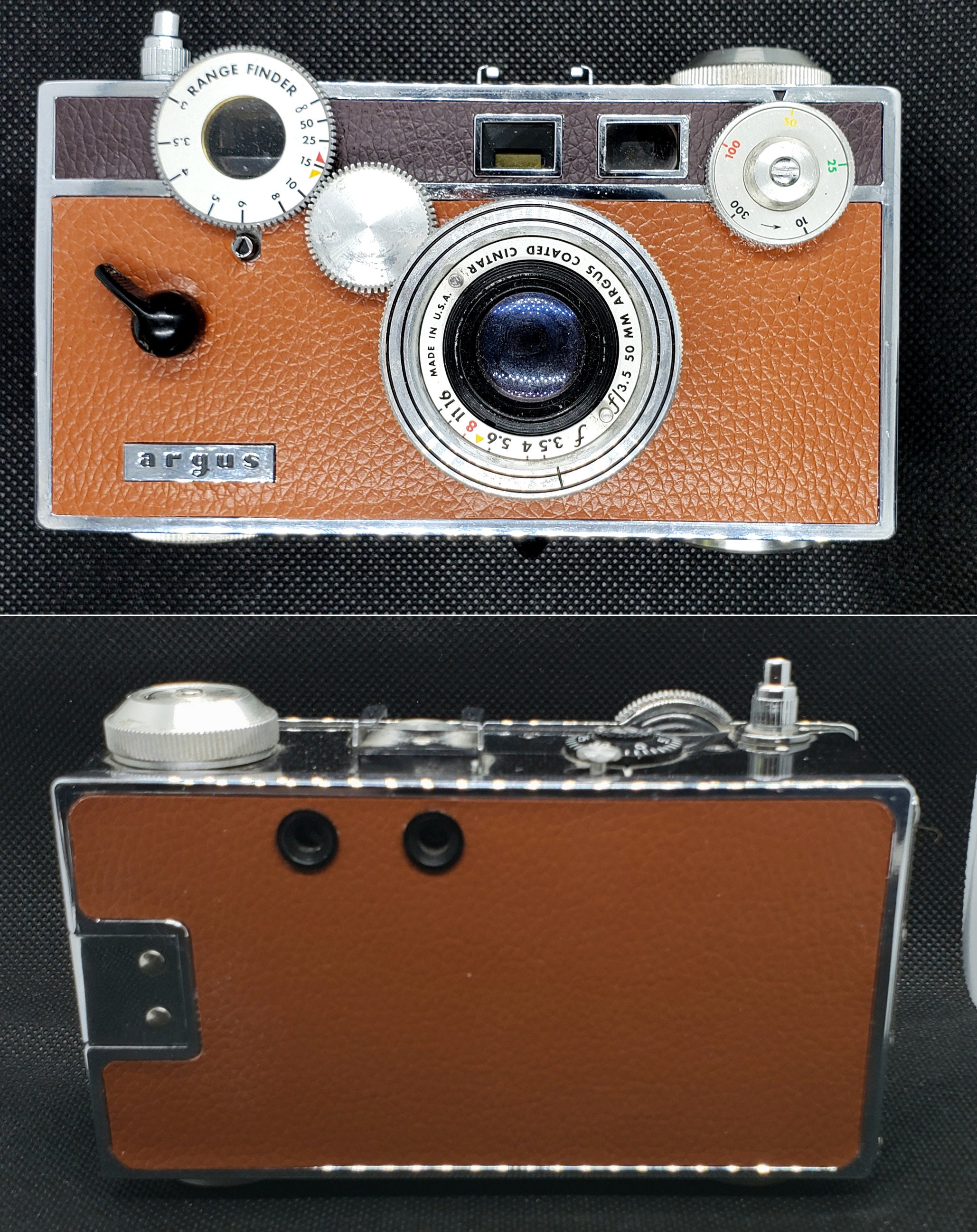 Replacement Leatherette Leather 8 Options for Vintage Argus