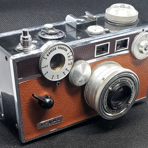 Cuir de rechange en similicuir 8 options pour les appareils photo Argus C vintage.  Original C, C2, C3, C3 Standard, C3 Matchmatic