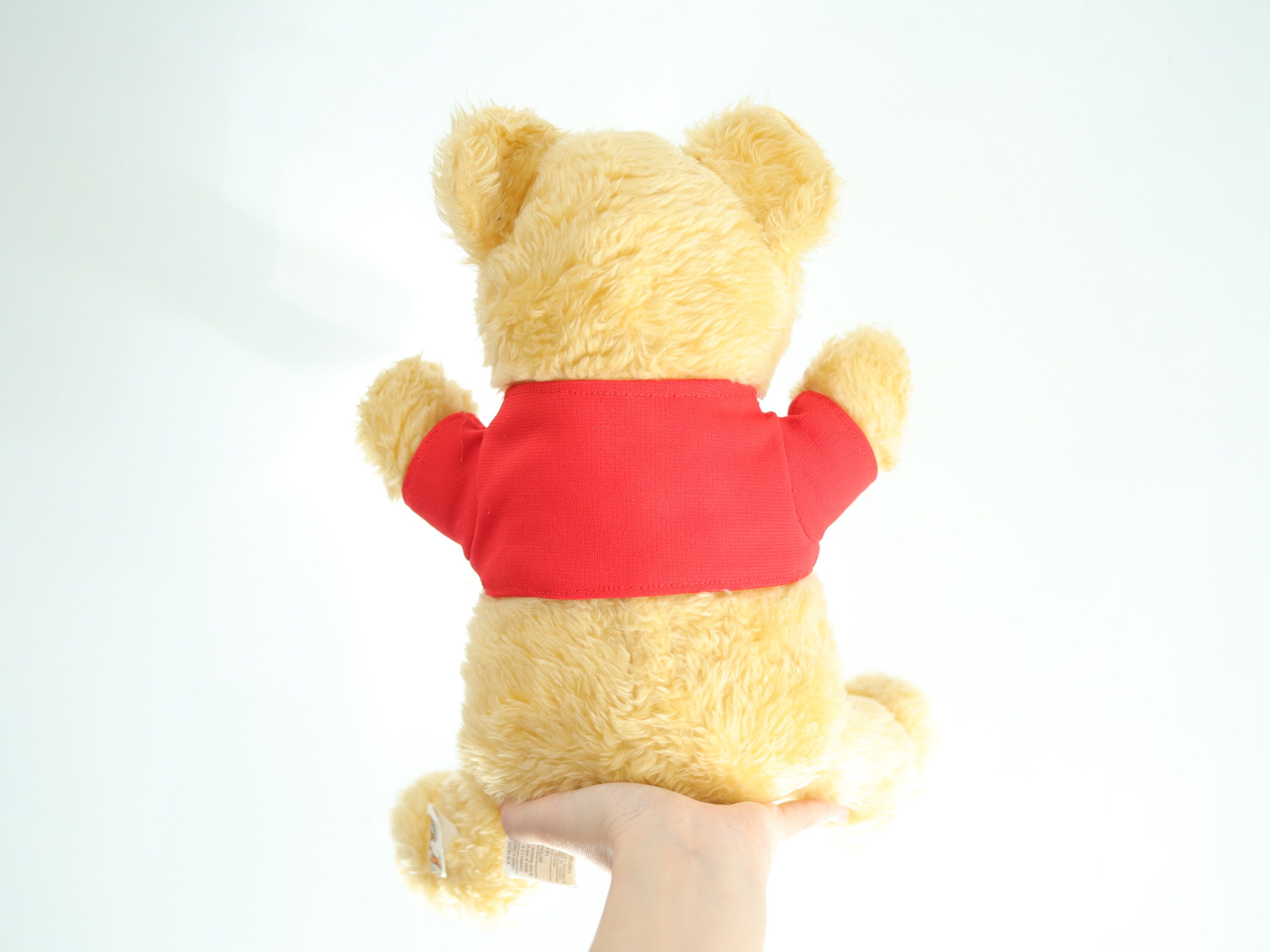 Vintage 70s Winnie the Pooh Teddy Bear Plush Walt Disney