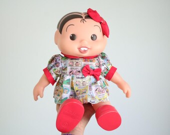 90年代ヴィンテージ アンパンマン お座りぬいぐるみ人形 / 昭和レトロ
