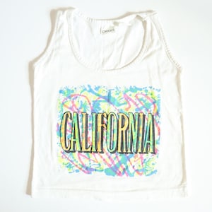 Vintage CALIFORNIA Tank Top / 4-5Y
