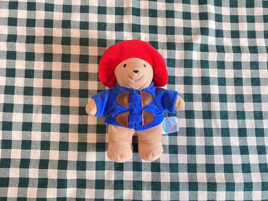 Vintage Paddington Bear Mini Bean Bag Plush Toy Rainbow Etsy