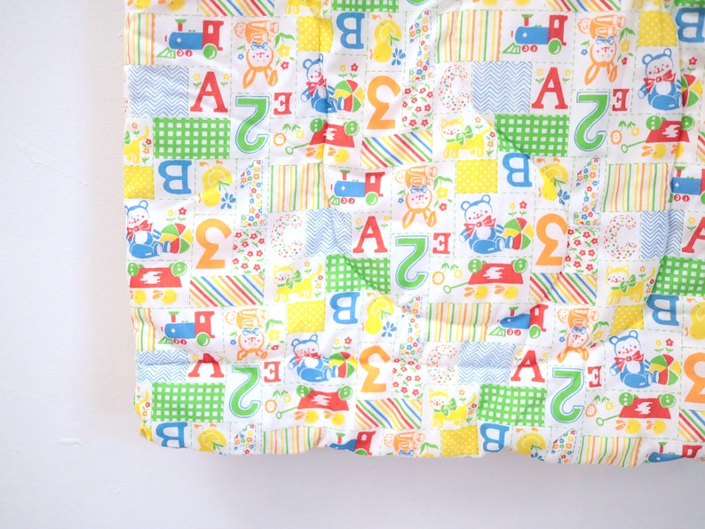 Vintage Animal Retro Crib Baby Sleeping Bag With Zipper / Blanket