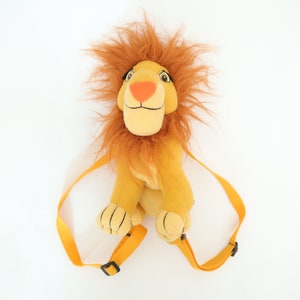 Zaino in peluche vintage anni '90 