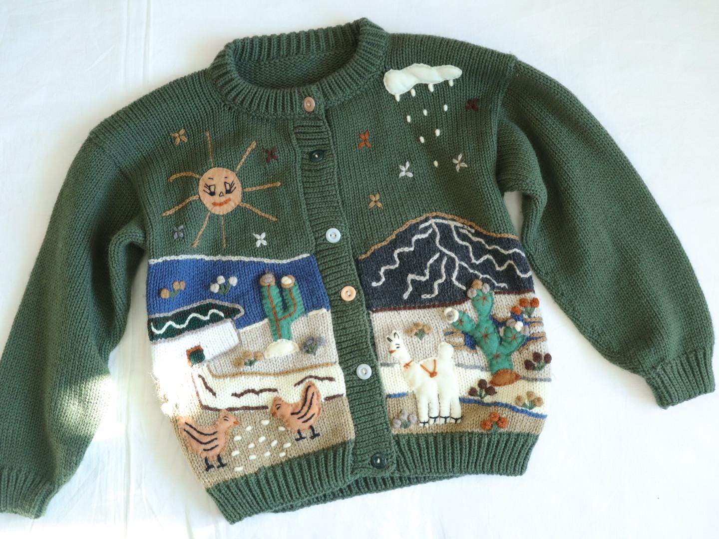 90s Alpaca Sweater - Etsy