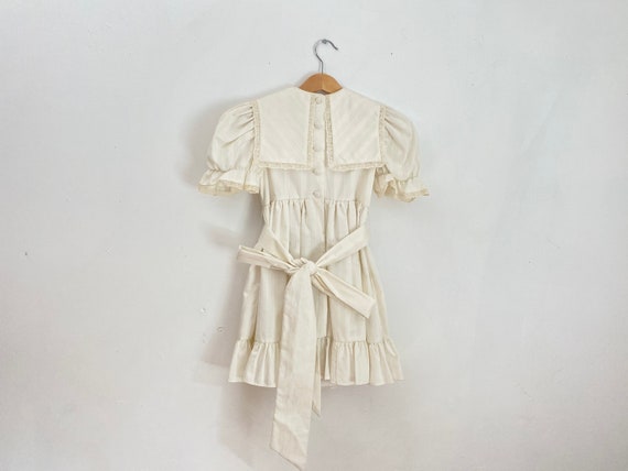 Vintage Laura Ashley Mother & Child kids white dr… - image 6