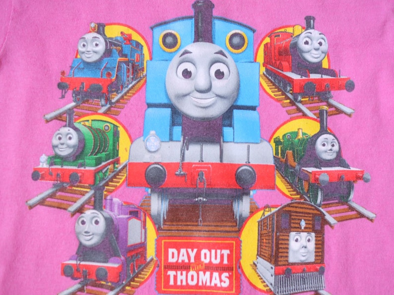 Retro Pink Thomas The Tank Engine Train T shirt 2 3T Etsy retro-pink-thomas-the-tank-engine-train-t-shirt-2-3t-etsy