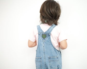 Vintage Classic Baby Gap blue denim overall / Size 3-4Y / Retro kids toddler