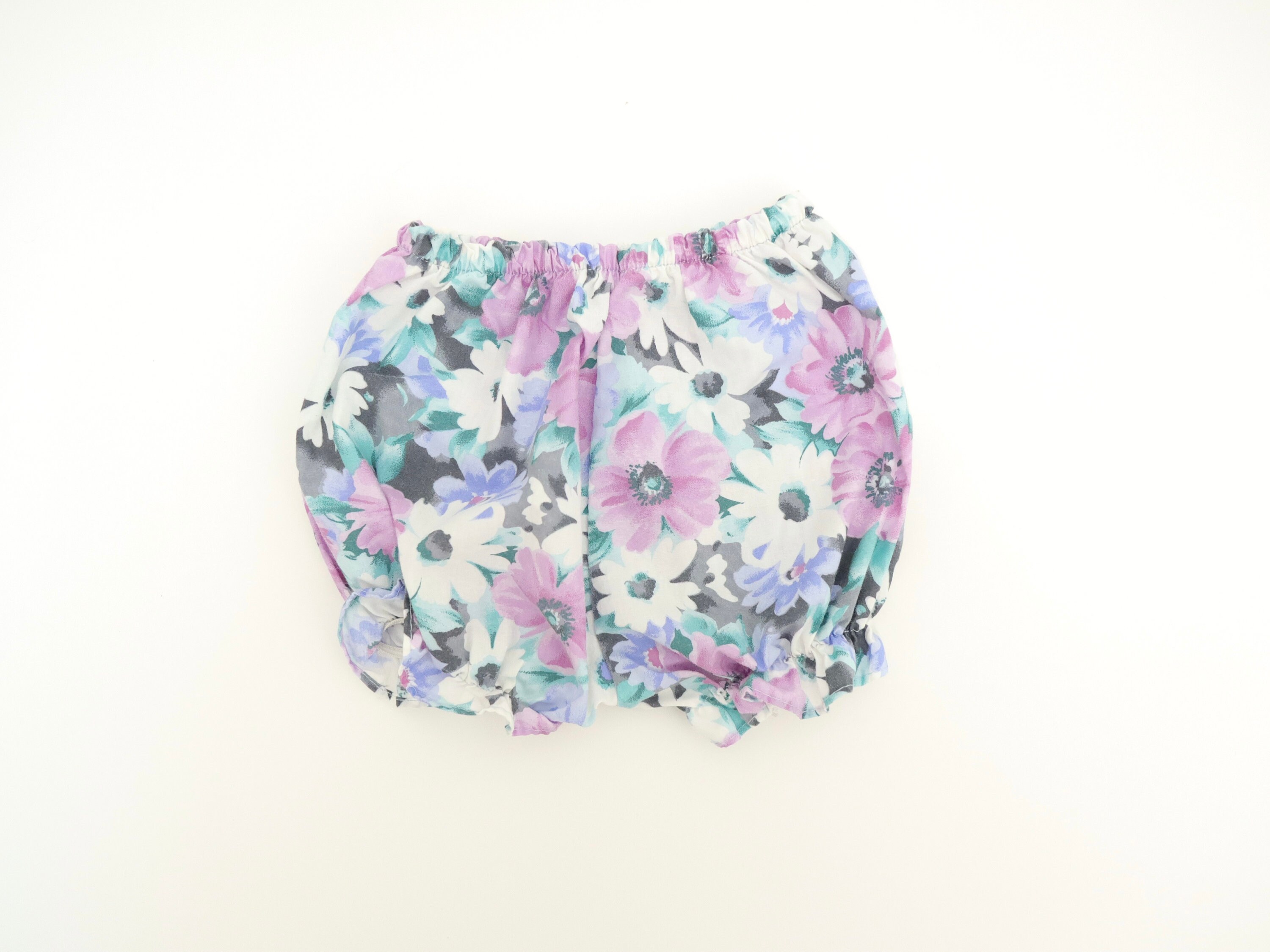 Vintage Baby Purple Floral Bloomer Shorts / Size 6M - Etsy
