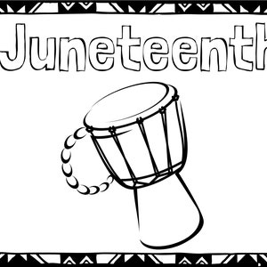printable juneteenth coloring page set etsy