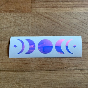 Moon Phases / Cycles - Vinyl Sticker/Decal