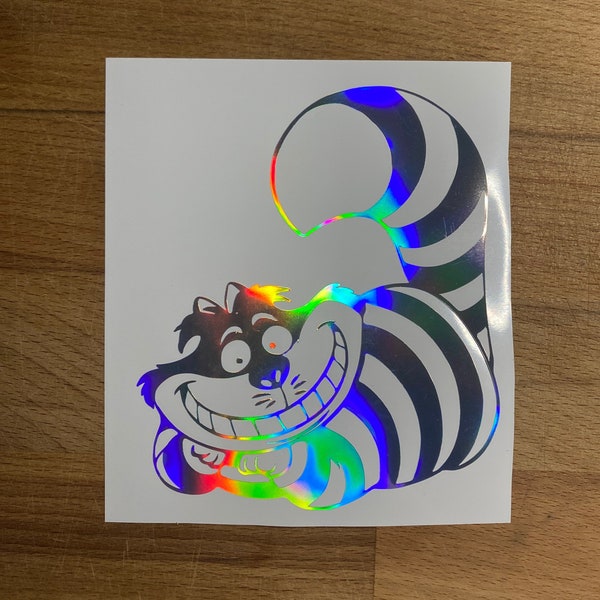 Cheshire Cat - Vinyl Sticker/Decal
