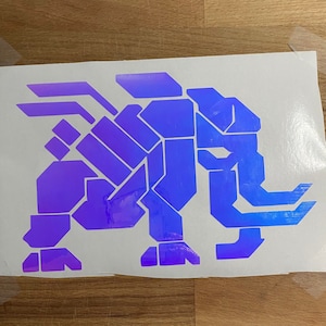 Horizon Tremortusk Machine - Vinyl Sticker/Decal