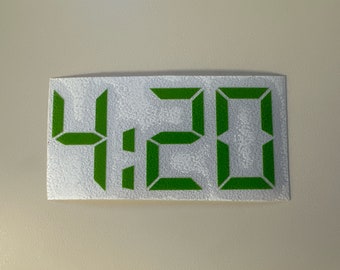 4:20 - Vinyl Sticker/Decal