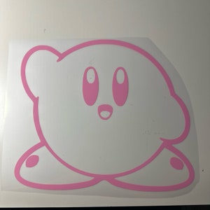 Kirby Standing - Vinyl Sticker/Decal