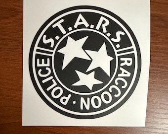 STARS Raccoon Police - Vinyl Sticker/Decal