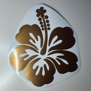 Hibiscus flower Vinyl Sticker/Decal image 8