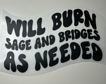 Sage & Bridges - Vinyl Sticker