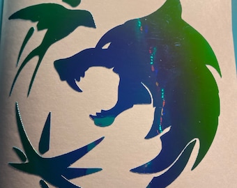 The Witcher Wolf - Vinyl Sticker/Decal