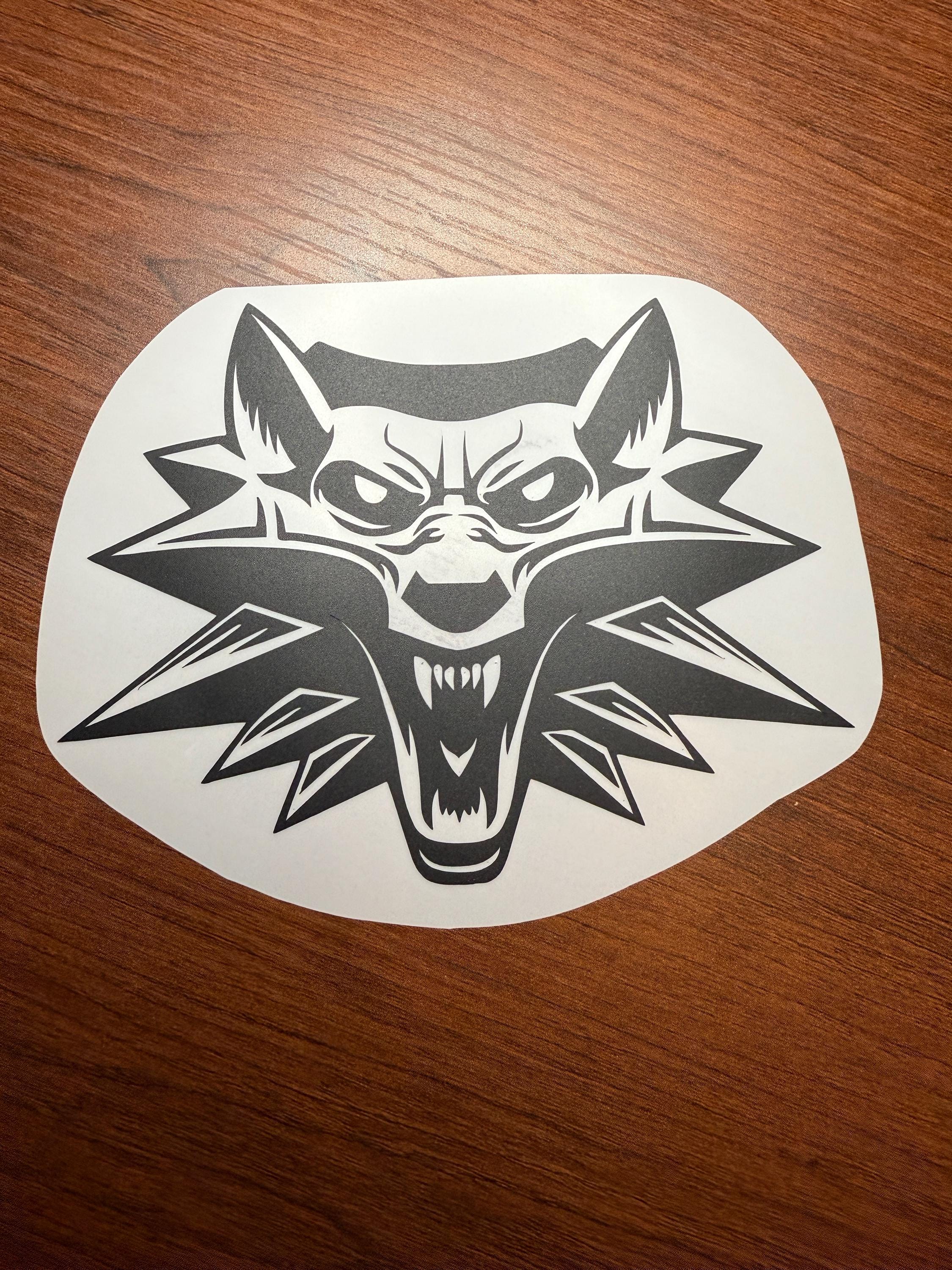 The Witcher Wolf  - Vinyl Sticker/Decal
