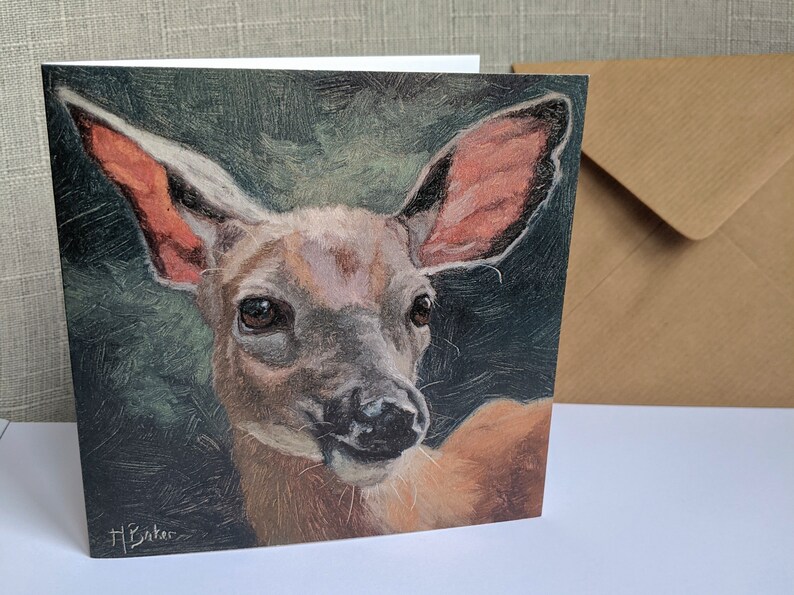 Set of 5 Greeting Cards Blank Inside 5x5in Original Etsy UK