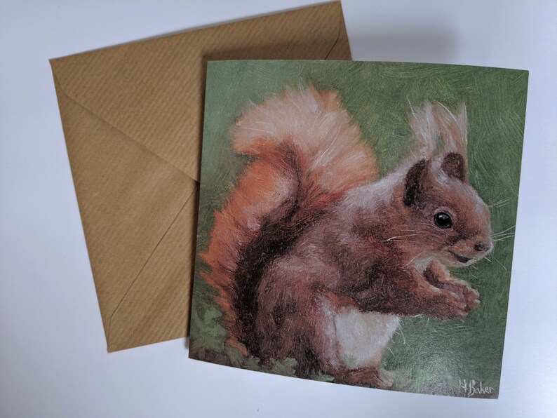 Set of 5 Greeting Cards Blank Inside 5x5in Original Etsy UK