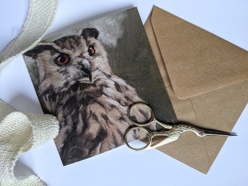 Set of 5 Greeting Cards Blank Inside 5x5in Original Etsy UK