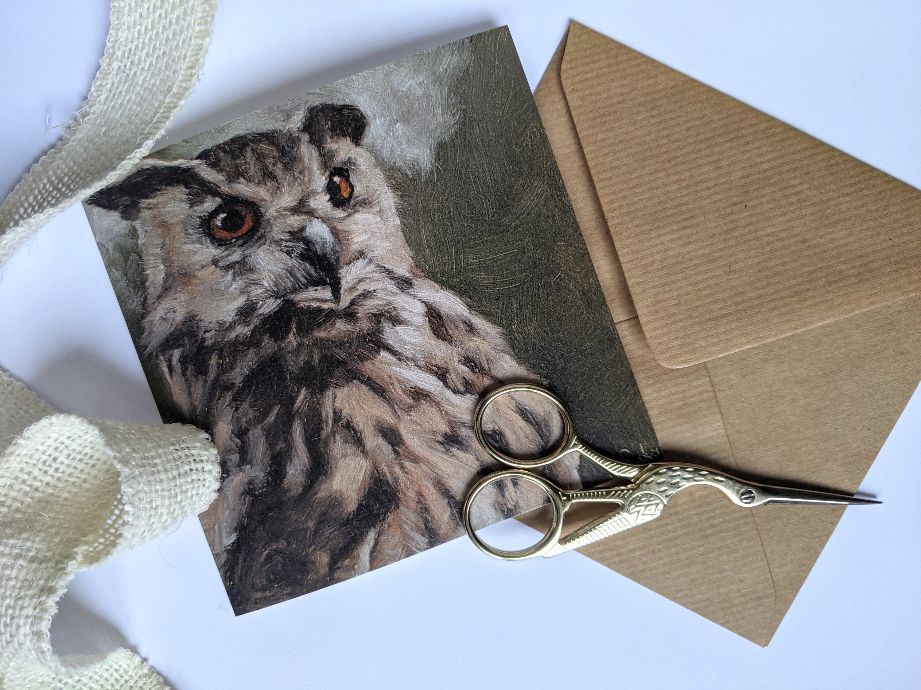 Set of 5 Greeting Cards Blank Inside 5x5in Original Etsy UK