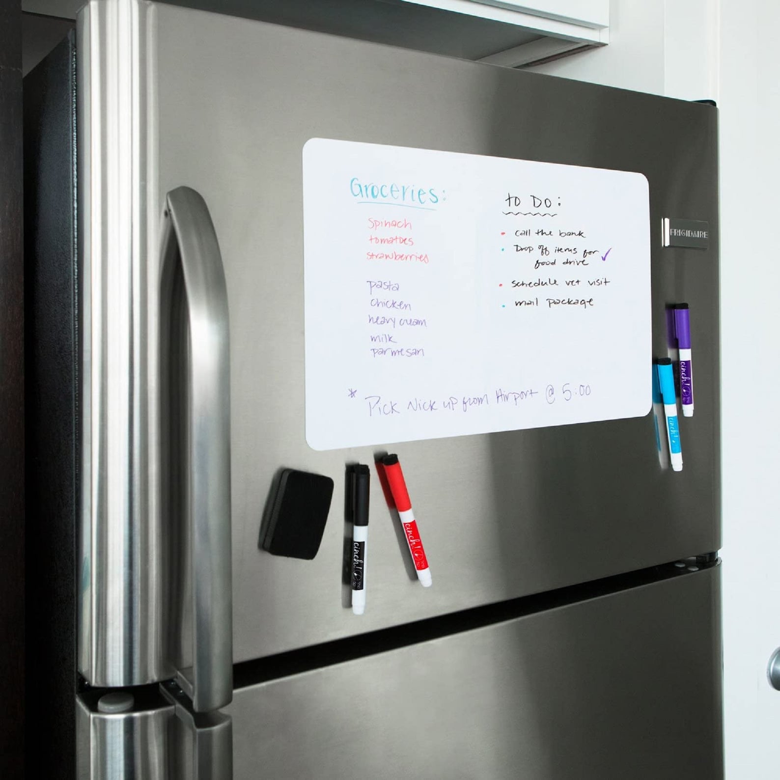 Diy whiteboard on your fridge Etsy