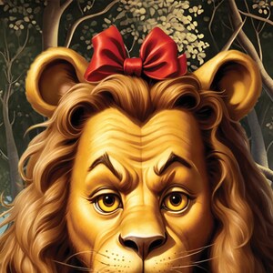 Cowardly Lion Bum Bow main image 1