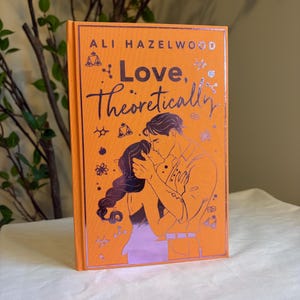 Love theoretically - Ali Hazelwood inspired book binding cover design PNG files