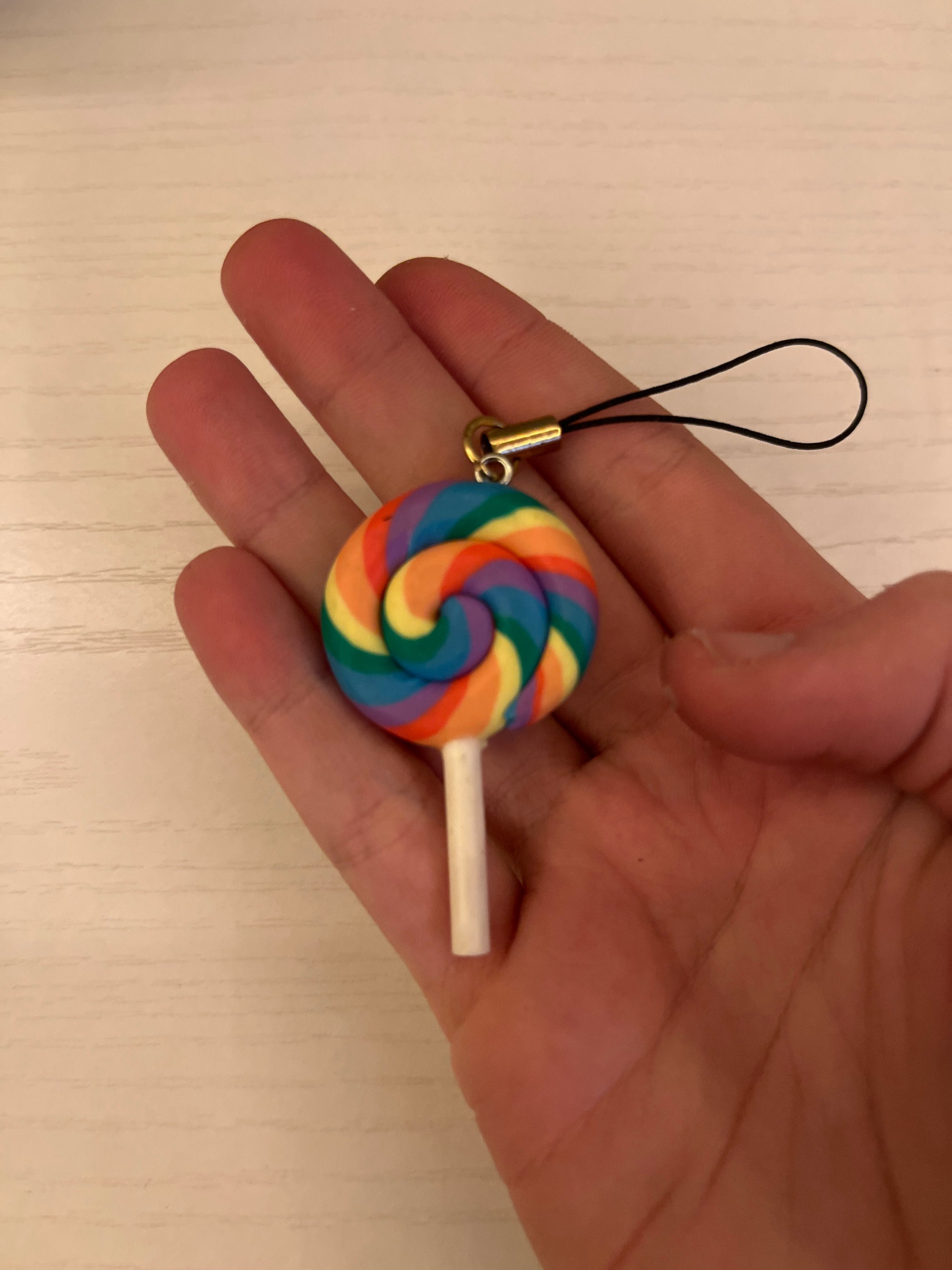 Rainbow loom Lollipop 3D Charms - How to - Food Series 