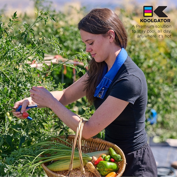 KOOLGATOR Evaporative Cooling Neck Wrap - Keep Cool in the Heat