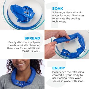 Cooling Neck Wrap Instructions