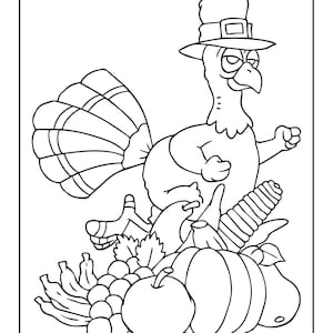 20 - Thanksgiving Coloring Pages