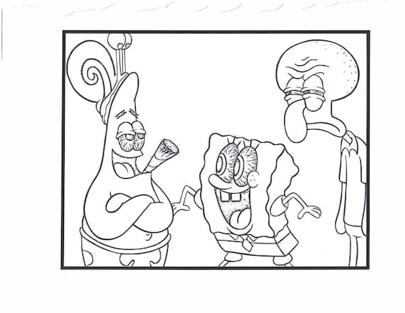 40 SpongeBob Coloring Pages (Free PDF Printables)