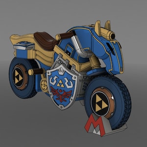 3D Printed Link Mario Kart 8
