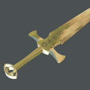 Damaris Sword Cosplay 3D Gedruckt Kit