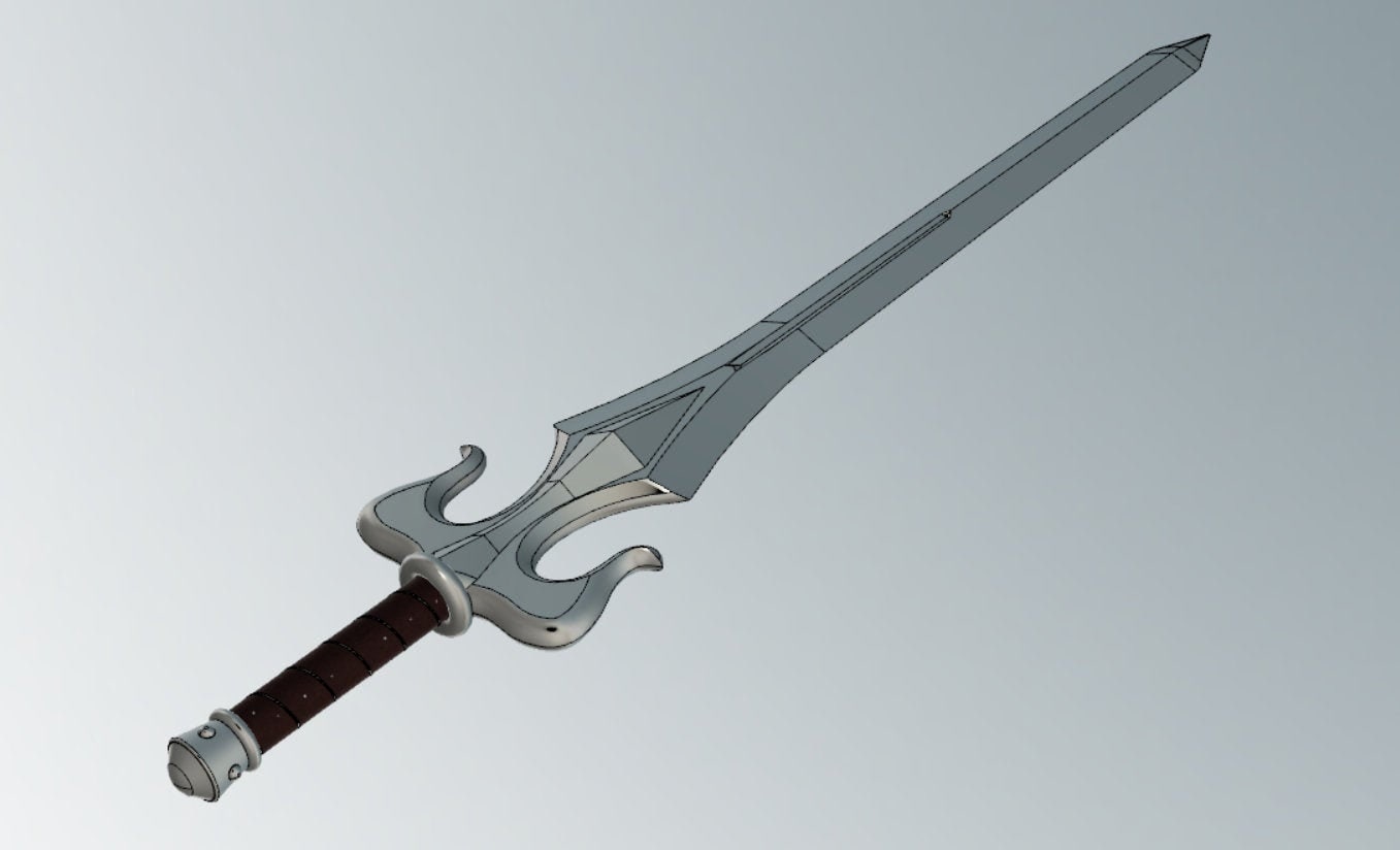 New He-man Sword 3D Printed Kit - Etsy