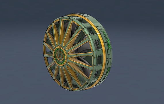 3D Printed Zonai Devices: Fan, Steering Stick - Etsy