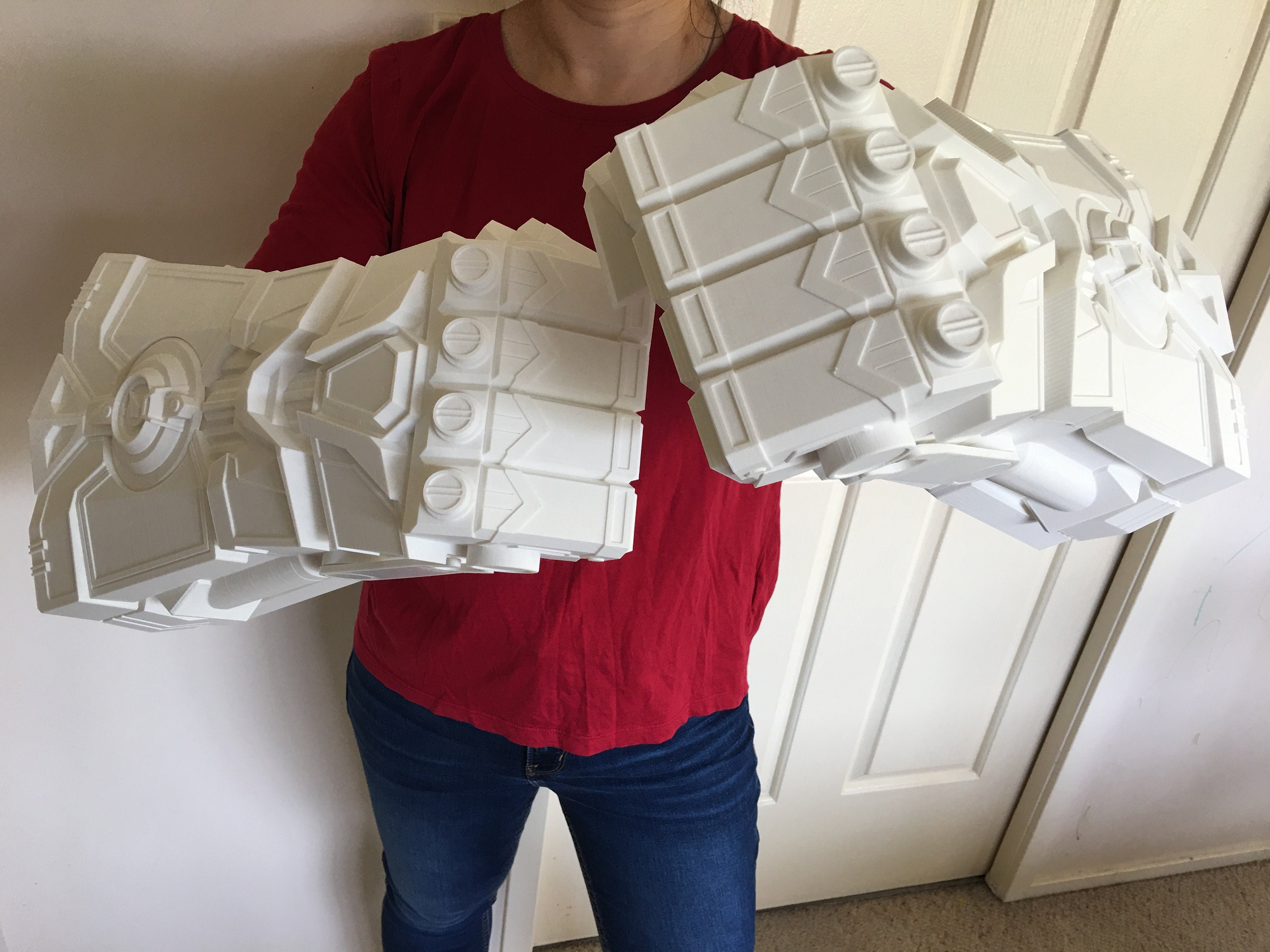 3D Printed Wearable Vi Fist Gauntlets From Arcane - Etsy Canada