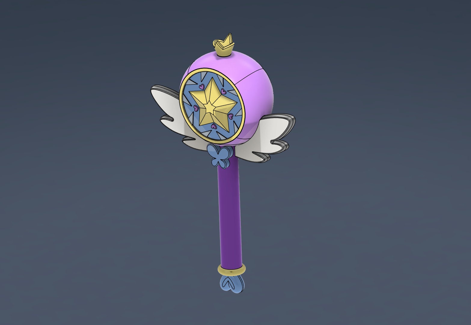 Star Butterfly Wand 1.0 Cosplay 3D Print Kit