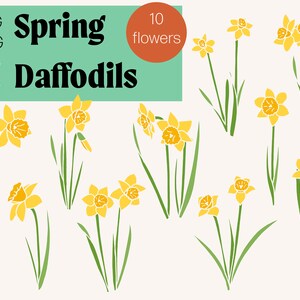 Lente narcis SVG bundel | Narcis SVG, Lentebloemen SVG, Bloemen SVG, Lente SVG, Pasen SVG, Hallo lente SVG, Moederdag SVG