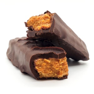 5 KETO NO SUGAR &quot;Butter&quot;finger Bars (Diabetic-Friendly, Vegan, Low Carb, Gluten Free)